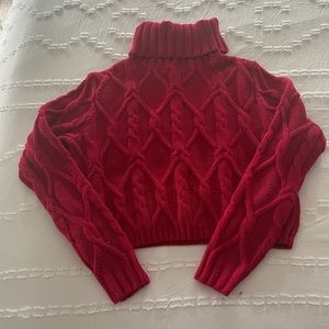 Red sweater